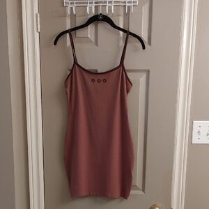NWT H&M/Divided Cotton Blend Slip Dress/Tunic Size Small